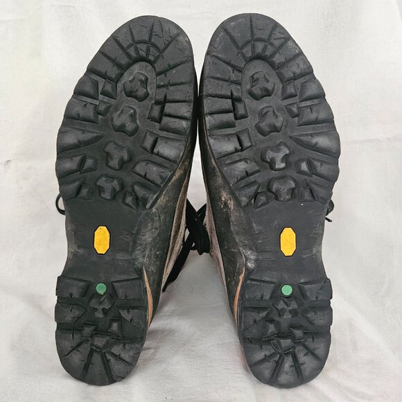 Scarpa Go Up Mountaineering Hiking Boots Gray/Orange - Vibram Sole - Picture 4 of 16